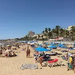 Sunny Flat In 30 Seconds To Beach, Balcony & Sea Views!